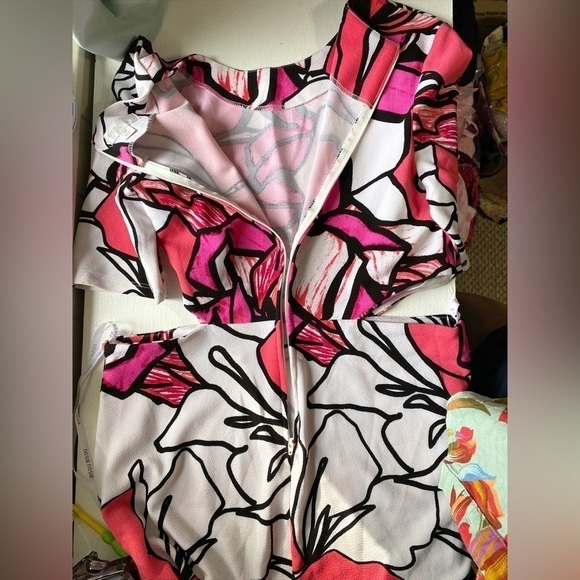 Bisou Bisou Pink Floral Dress - Picture 12 of 13